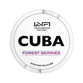 Forest Berries Nicotine Pouches by Cuba White 16mg - Click & Vape